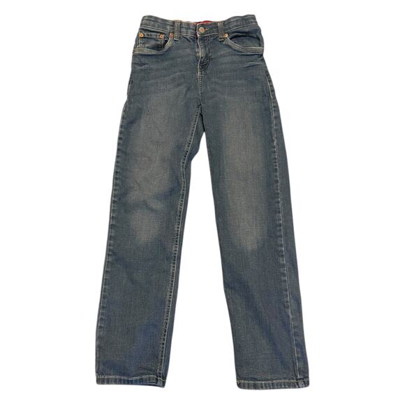 Levi's Signature 514 Boys Regular Blue Jeans Size 14 27"x29" - Picture 1 of 3